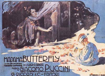 Madama Butterfly poster by Adolfo Hohenstein (image)