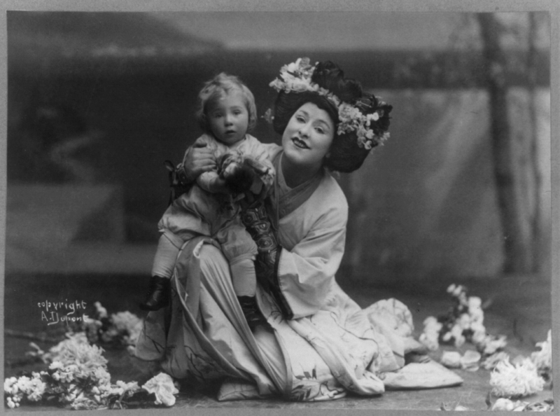 Geraldine Farrar in Puccini's Madame Butterfly (image)