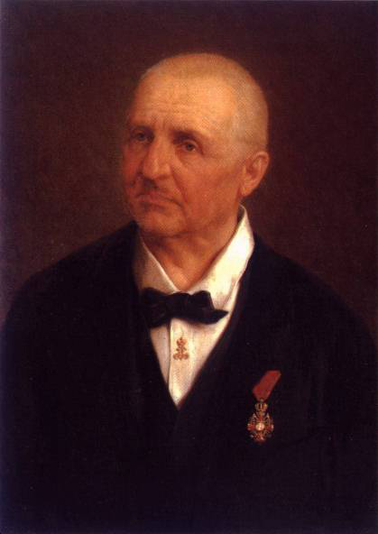 Anton Bruckner portrait, sometime before 1917 (image)