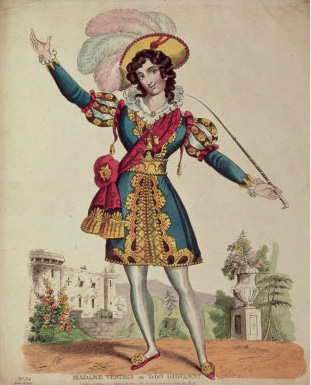 Vestris in Don Giovanni (Mozart) poster